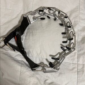 NEW! Metal Prong Dog Collar
